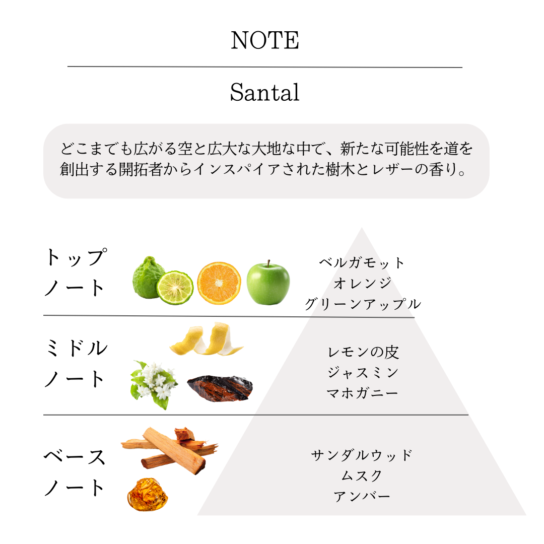 Candle Perfume / Santal